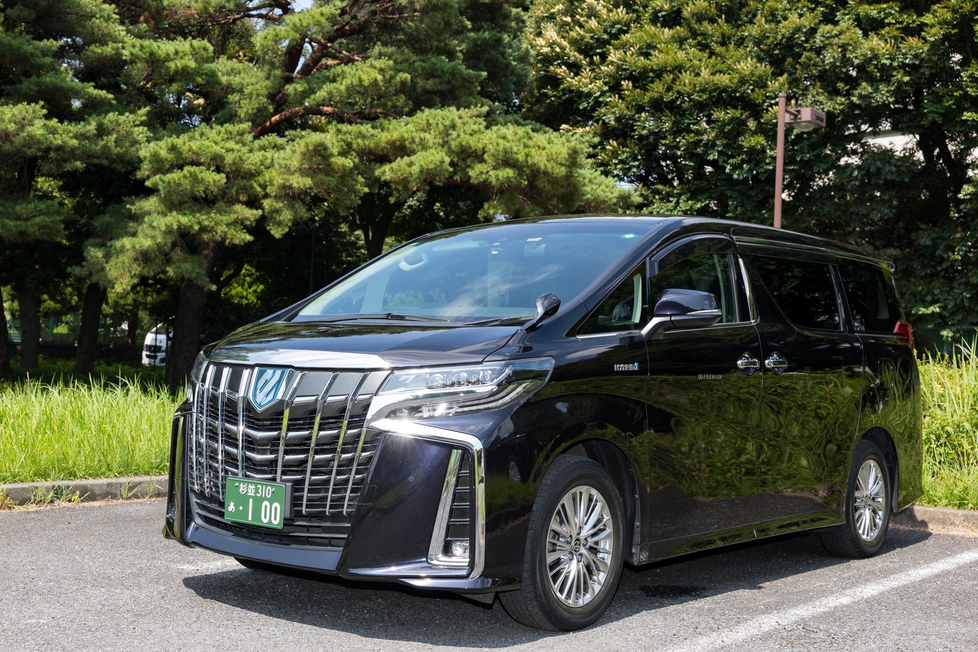 アルファード車両で働く